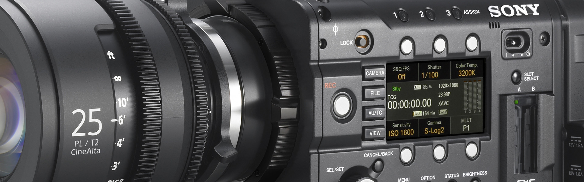 Header image for article At the Bench: Sony F5/F55 Firmware v3.0