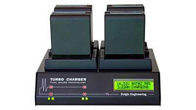 Dolgin TC400-EX Four Position Battery Charger for Sony BP-U30/60 Batteries