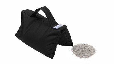 American Grip Saddle Type Sand Bag - 20 lb (Full), Black