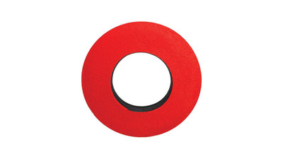 Bluestar Round Small Microfiber Viewfinder Eyecushion - Red