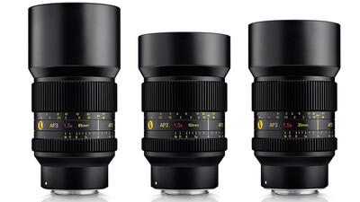 Cooke AP3 Anamorphic 3-Lens Prime Set (35mm / 50mm /85mm)