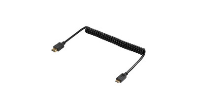 SHAPE 4K 2.0 HDMI to Mini HDMI Male Coiled Cable