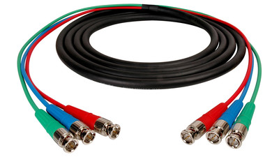 3-Channel BNC Cable - 6'