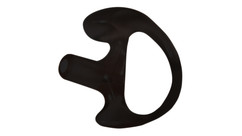Surveillance Open Ear Insert - Right Ear/Large, Black