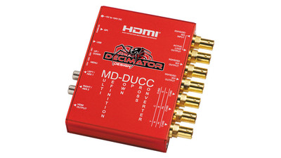 Decimator MD-DUCC Multi-Definition Down Up Cross Converter