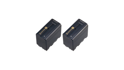 Sony NP-F970 47.4Wh 7.2V InfoLithium L Series Battery (2-Pack)