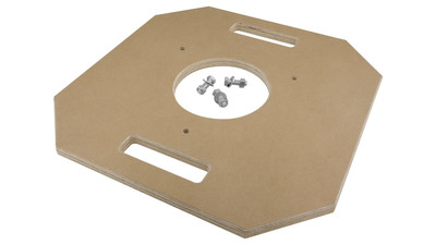 Alan Gordon Pre-Drilled Hi-Hat Mounting Board - 18" x 18"
