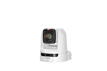 Canon CR-N300 4K NDI PTZ Camera with 20x Zoom (Titanium White)