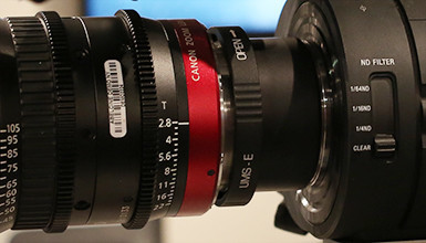 Intro image for article Using the UMS for Canon Cinema Zooms on Multiple Cameras