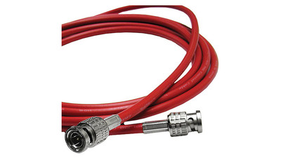 Canare L-3CFW BNC to BNC Cable - 50', Red
