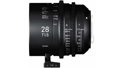 Sigma 28mm T1.5 FF High Speed Prime - Imperial, EF Mount