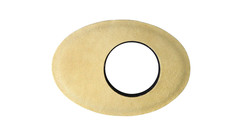 Bluestar Oval Large Microfiber Viewfinder Eyecushion - Natural