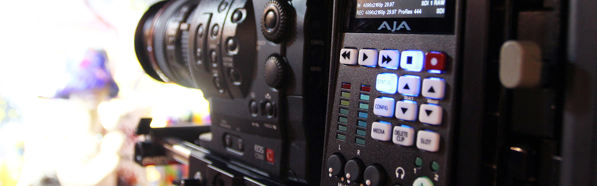 Header image for article Canon C500 & Ki Pro Quad RAW Workflow