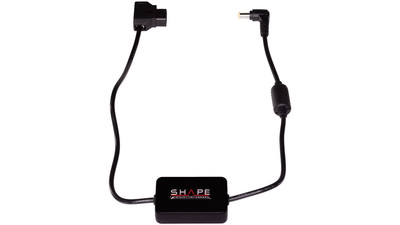 SHAPE Regulated D-Tap Power Cable for Panasonic AU-EVA1 & Sony FS5 / FS7 - 22"