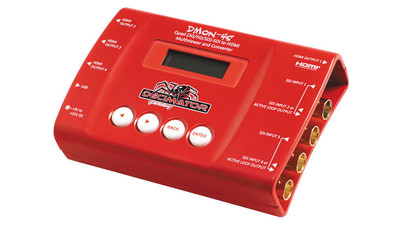 Decimator DMON-4S 4-Channel Multiviewer & Converter with SDI & HDMI Outputs
