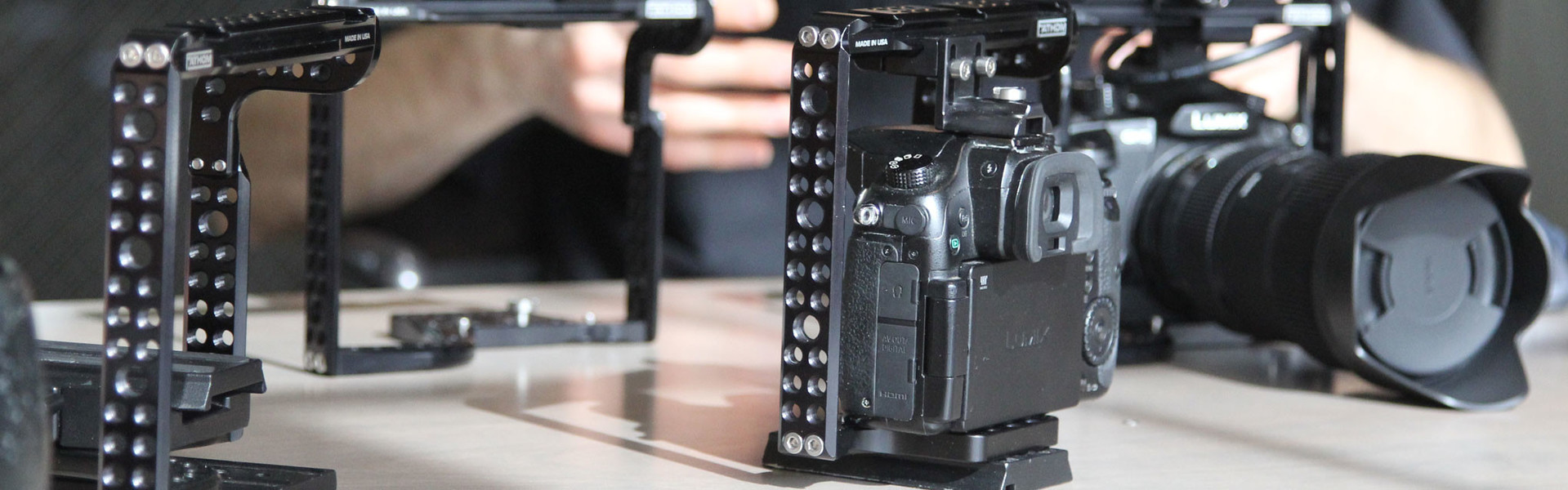 Header image for article AbelCine's New Accelerator Program Helps Launch Fathom Camera Cage One