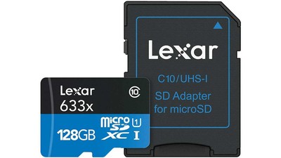 Lexar High-Performance 633x microSDXC UHS-I Memory Card - 128GB