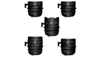 Sigma FF High Speed Prime (5) T1.5 Set with PMC-002 Case - 20mm, 24mm, 35mm, 50mm, 85mm - Canon Mount