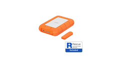 LaCie Rugged USB 3.1-C with Rescue Data Recovery - 1TB