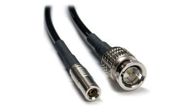 Canare L2.5CHD 3G/HD-SDI Cable with 1.0/2.3 DIN to BNC Male Connectors - 1'
