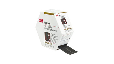 3M Dual Lock Reclosable Fastener MP3541/42 - 1" x 15', Black