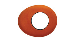 Bluestar Oval Large Fleece Viewfinder Eyecushion - Orange