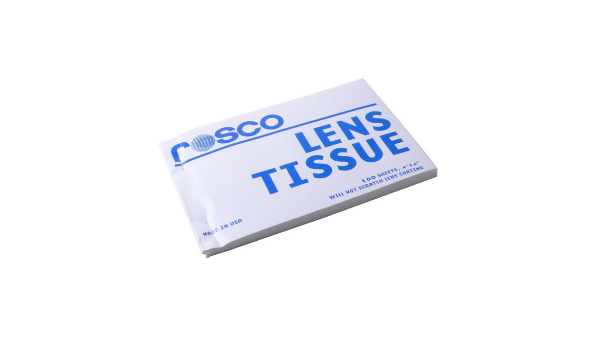 Pack of 3 Rosco Lens Tissue 4x6 100 Sheet Booklet