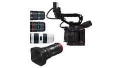 Canon EOS C200 Camera & Triple Lens Kit with Compact-Servo 70-200mm