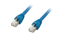 Comprehensive CAT6A Shielded Ethernet Patch Cable - 10', Blue