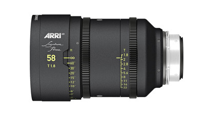 ARRI 58mm Signature Prime T1.8 - LPL Mount