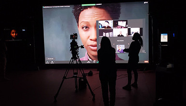Intro image for article Chapman University Looks to the Future with Virtual Production Technology
