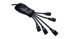 Accell PowerSquid Outlet Multiplier with 5 Receptacles