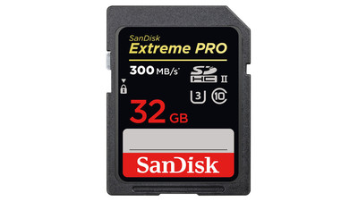 SanDisk Extreme PRO UHS-II SDHC Memory Card - 32GB