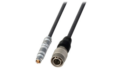 Laird Digital Cinema Hirose 4-Pin to LEMO 3-Pin 1S (Split) Power Cable for Sound Devices - 18"