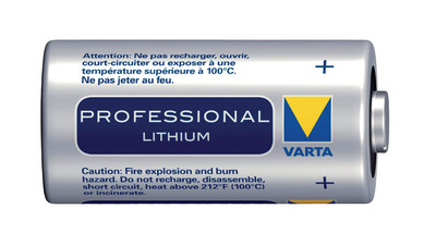 Varta 123 3V Lithium Battery CR123A