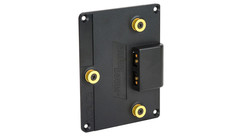 Anton Bauer Milled Silver Back Male Gold Mount Plate