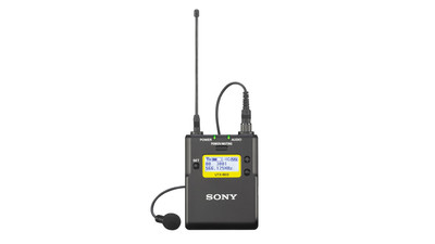 Sony Wireless UTXB03/14 UWP-D Series Bodypack Transmitter with Omni Lavalier Mic