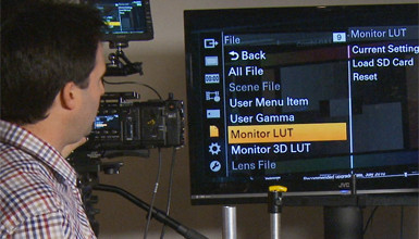 Intro image for article Creating and Importing LUTs for the Sony F5/F55