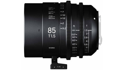 Sigma 85mm T1.5 FF High Speed Prime - Imperial, EF Mount