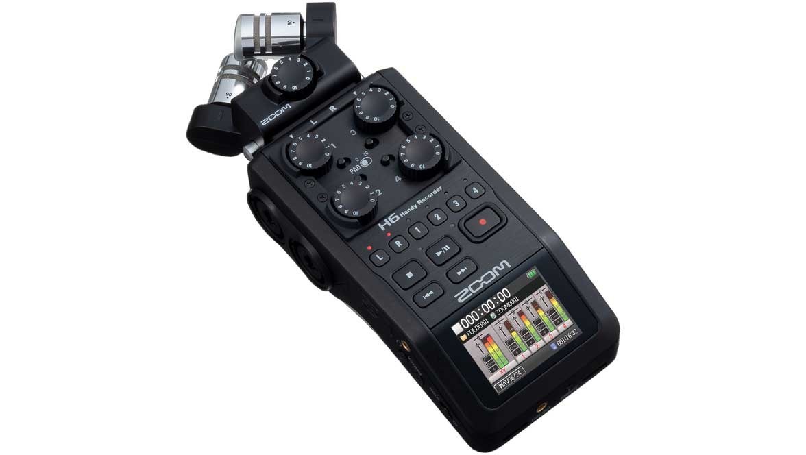 ZOOM H6 Black Handy Recorder | Recorders / Mixers | Audio | Buy