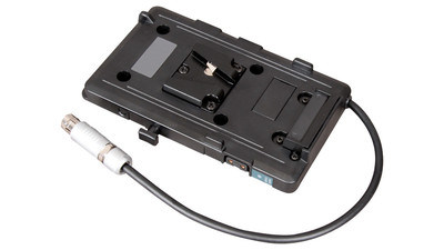 Cameo Battery Plate with 12-Pin Fischer Cable for Phantom VEO - V-Mount