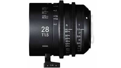 Sigma 28mm T1.5 FF High Speed Prime - Imperial, PL Mount