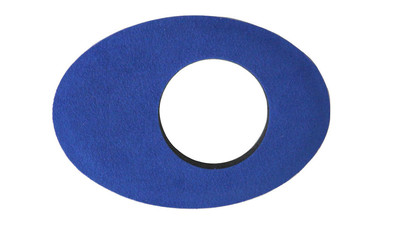 Bluestar Oval X-Large Microfiber Viewfinder Eyecushion - Blue
