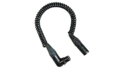 Remote Audio CAXJCOIL2 XLR3F RA to XLR3M Balanced Coiled Cable - 8" to 30"