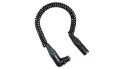 Remote Audio CAXJCOIL2 XLR3F RA to XLR3M Balanced Coiled Cable - 8" to 30"