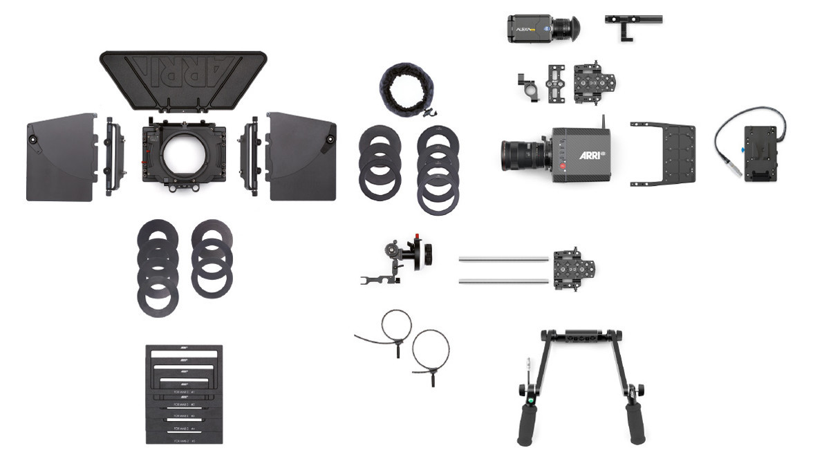 i dag For tidlig markedsføring ARRI Basic Accessory Kit for ALEXA Mini Camera | Cages / Baseplates |  Camera Support / Movement | Buy | AbelCine