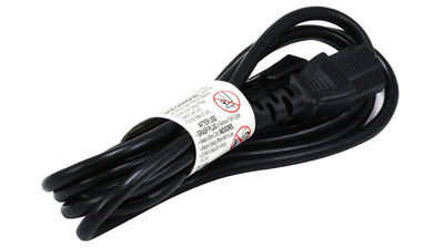 18AWG PC Power Cord (C13/5-15P) - 6', Black