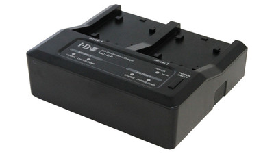IDX LC-2A 7.4V 2-Channel Simultaneous Charger with Interchangeable Mounts