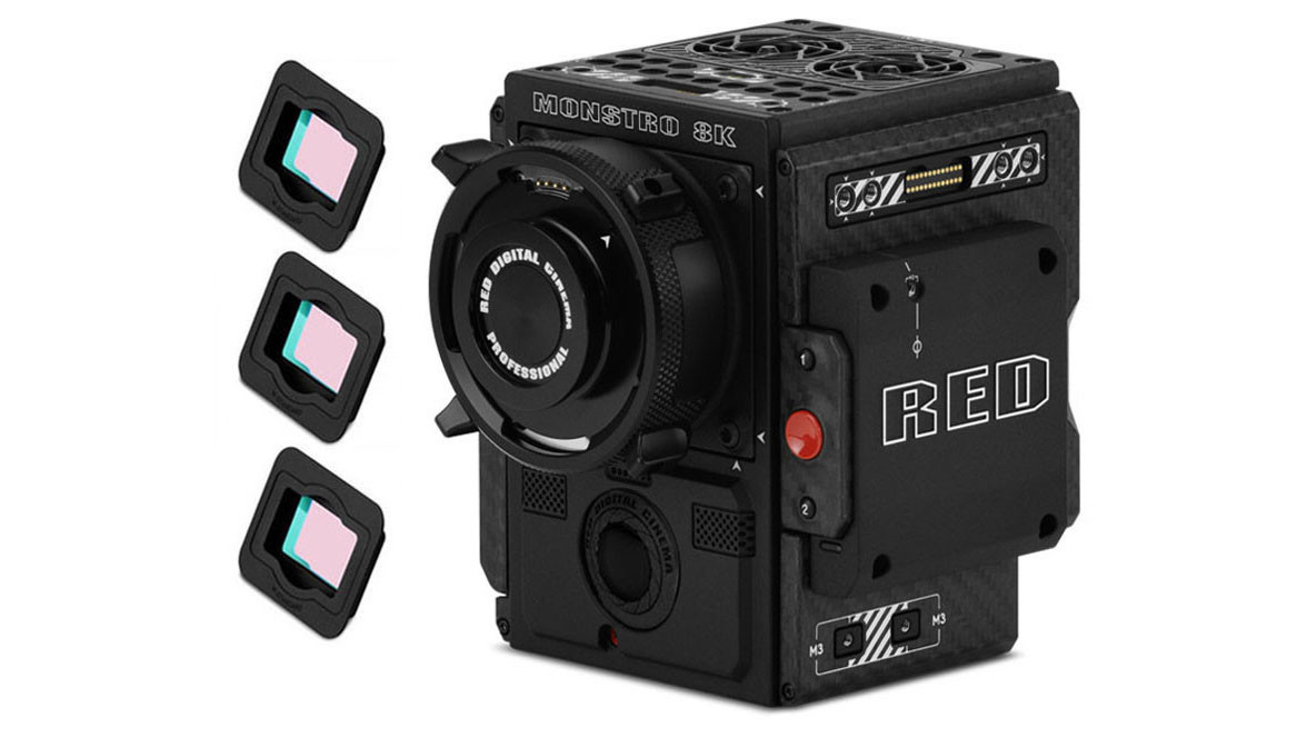 RED WEAPON BRAIN (Stealth) MONSTRO 8K VV Sensor & 3-Pack - PL Mount | Digital Cinema Cameras | Cameras / Accessories | Buy | AbelCine