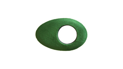 Bluestar Oval Large Fleece Viewfinder Eyecushion - Green